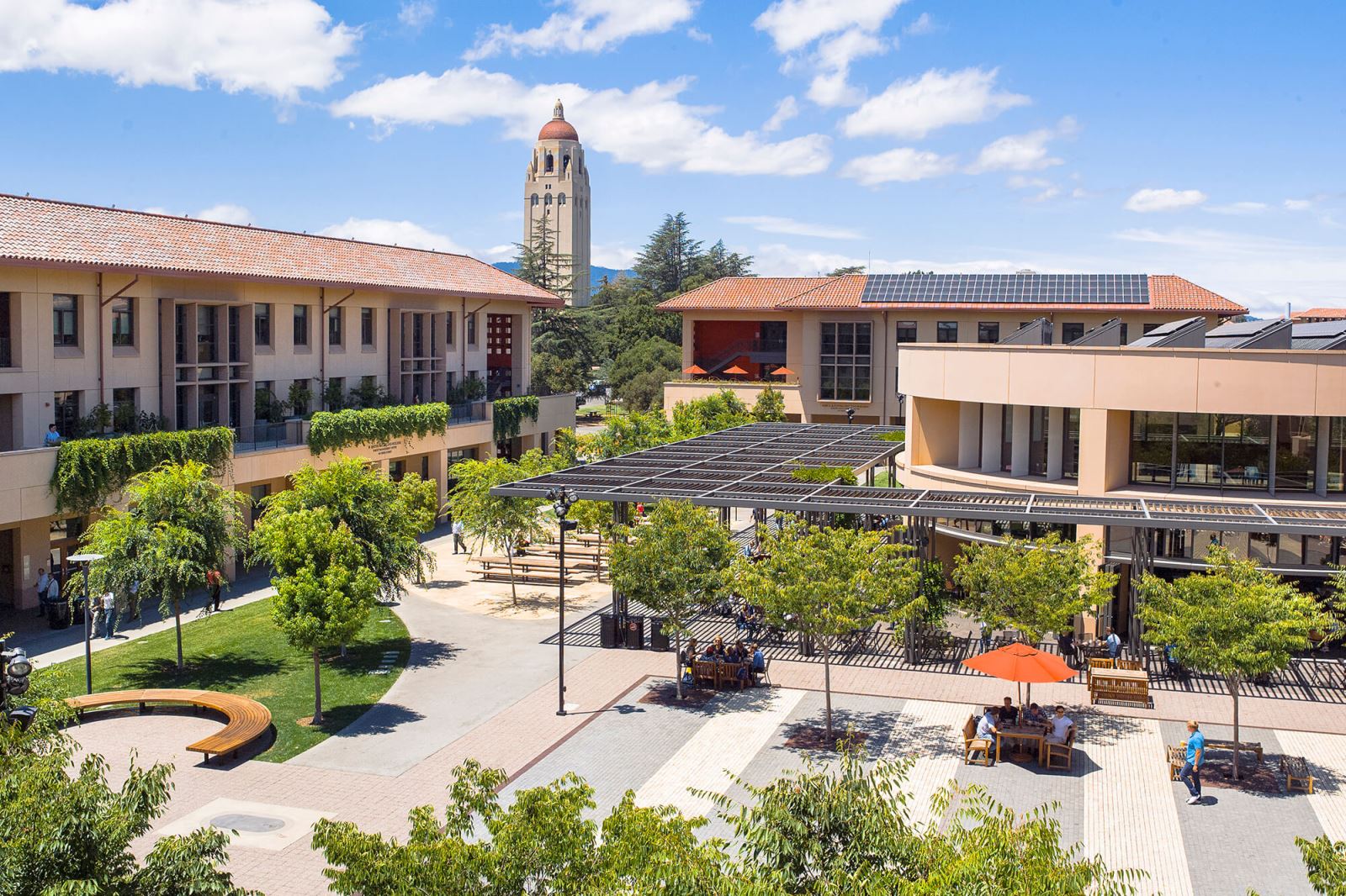  Arbuckle Dining Pavilion and Town Square in scenic, beauty shots, scenics, Knight Management Center campus