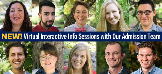 Collage of Whitman College admission officers