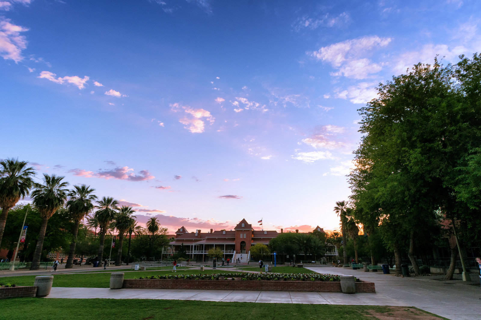 Old Main at sunset