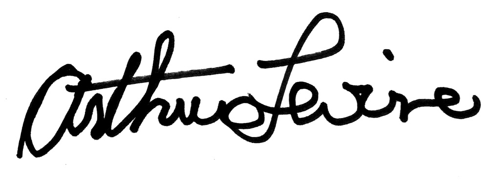 Arthur Levine signature