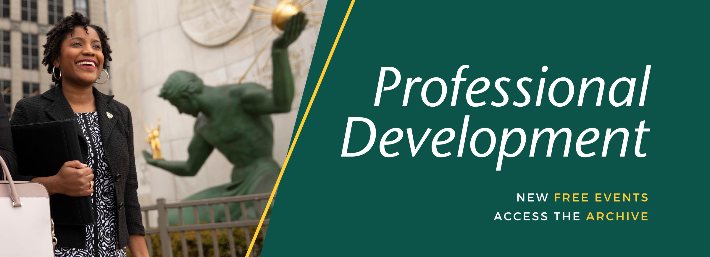 new professional development events