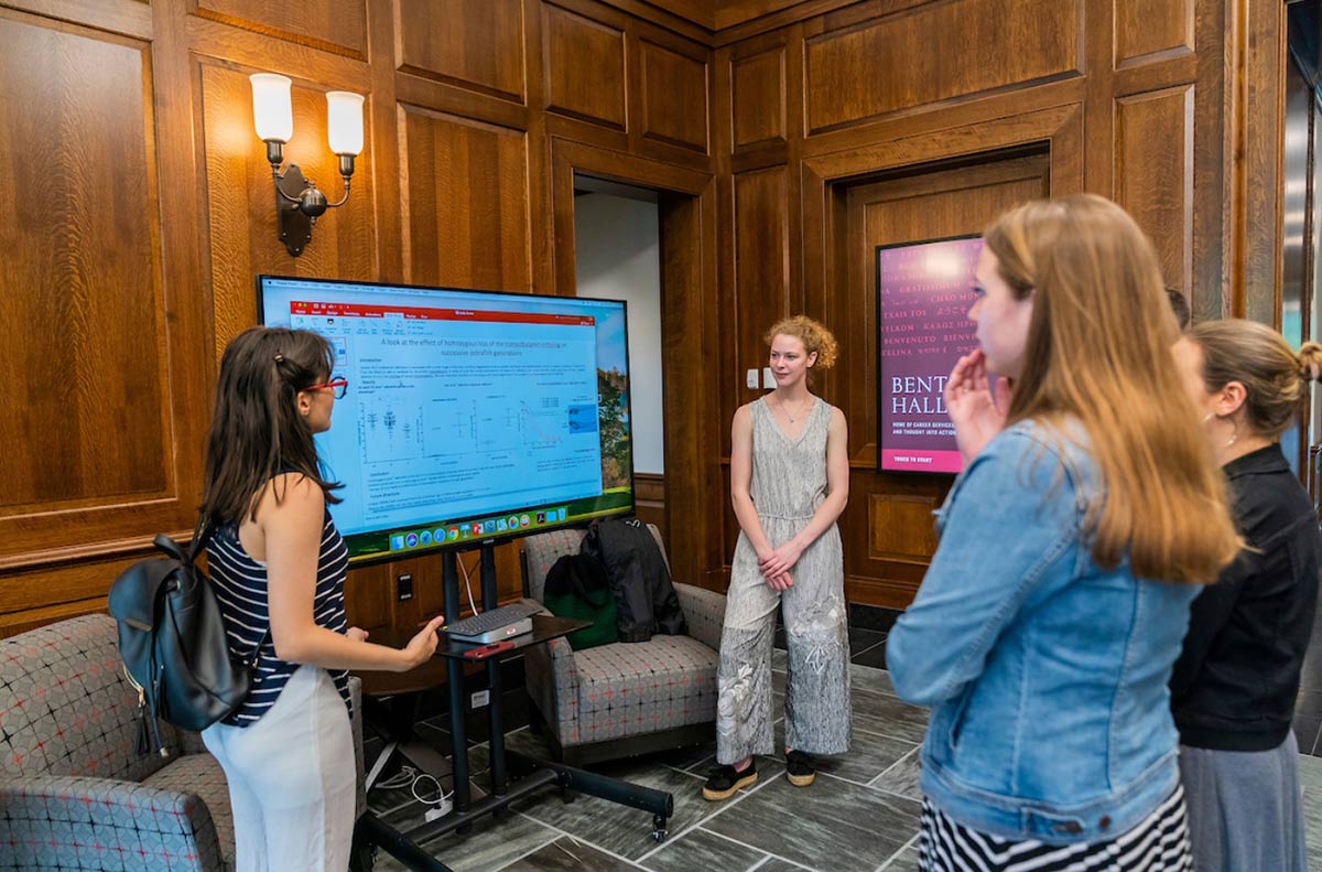 Students present original research