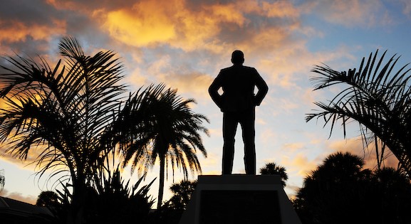 Statue at Florida Tech